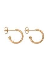 Nikki Lisosni Gold Hoop Earrings - EA1000G