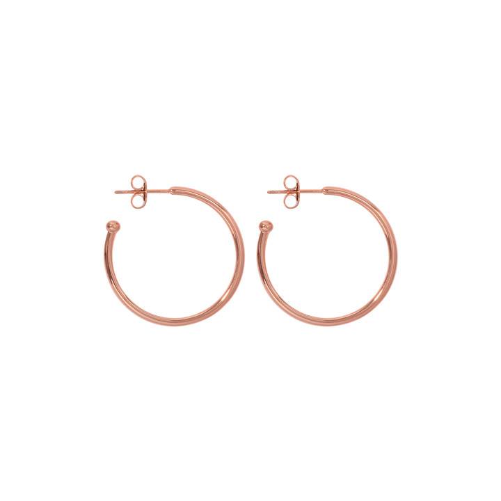 NIkki Lissoni RG Hoop Earrings - 20mm -EA1001RG