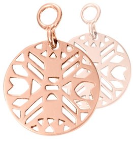 'Wild Spirit' Rose Gold Earring Coins