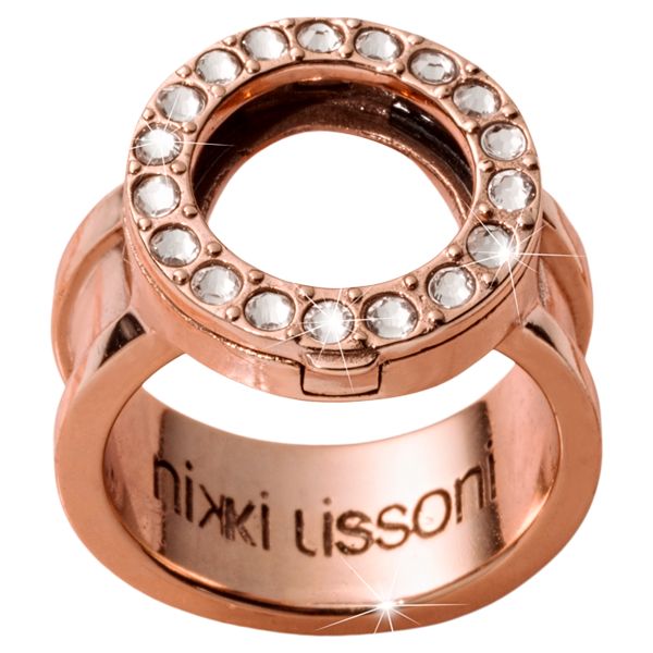 Nikki Lissoni Interchangeable Coin Ring - R1003RG8