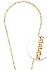 Nikki Lissoni  19" Gold Plated Necklace