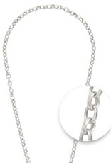Nikki Lissoni 36" Silver Plated Necklace  - NR01S90