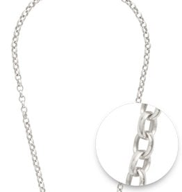 Nikki Lissoni 36" Silver Plated Necklace