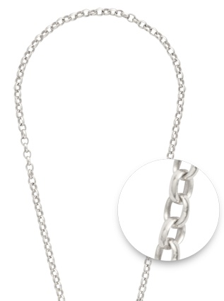 Nikki Lissoni 36" Silver Plated Necklace  - NR01S90