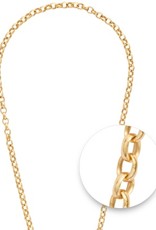 Nikki Lissoni 24" Gold Necklace - NR02G60