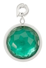 Nikki Lissoni 'Greenish Blue Optical Glass' Charm - D1052SM