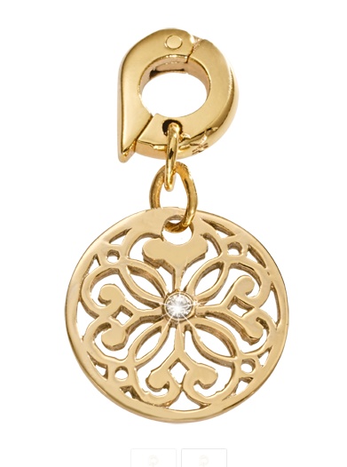 Nikki Lissoni ‘Baroque Fantasy’ Gold Charm  -D1081GS