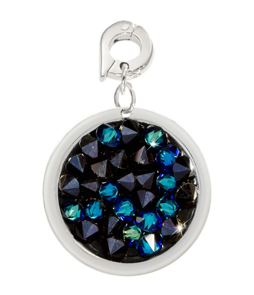 'Blue Swarovski Rock Crystal’  Charm