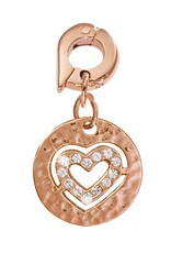 Nikki Lissoni 'Small Heart' Rose Gold Charm - D1098RGS