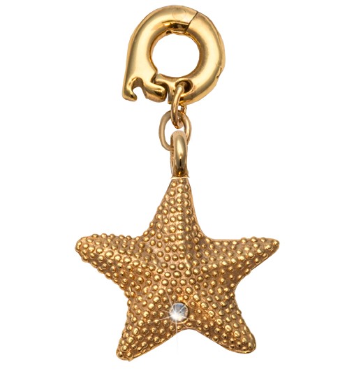 'Starfish' Gold Plated Charm