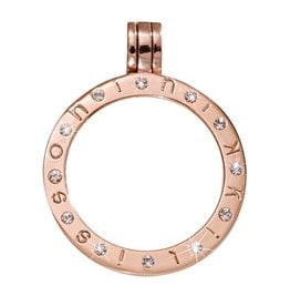 Medium Rose Gold Swarovski Pendant