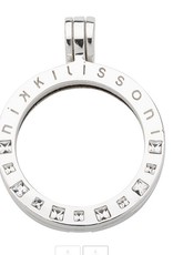 Nikki Lissoni Small Silver Coin Pendant