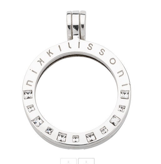 Nikki Lissoni Small Silver Coin Pendant