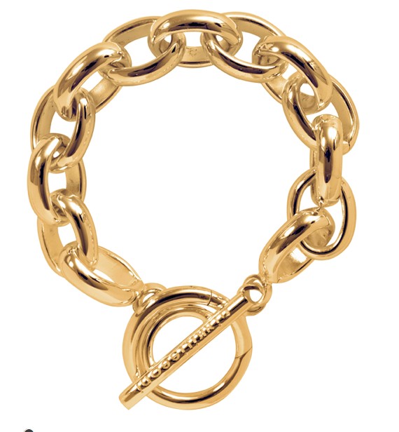 Nikki Lissoni Heavy Chain Link Bracelet - Golden Karat Jewelers