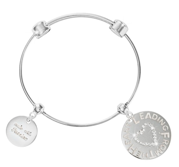 'Made with Passion' Charm Bangle