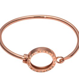 Rose Gold Pendant Bangle