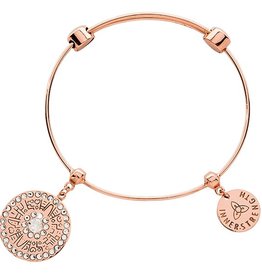 Inner Strenth' RG Charm Bangle