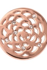 Nikki Lissoni 'Sunflower' Small Rose Gold Coin - C1017RGS