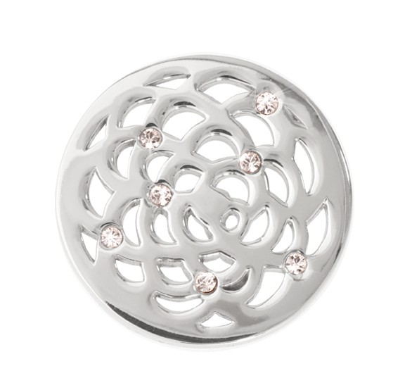 Nikki Lissoni 'Sunflower' Small Silver Coin - C1017SS