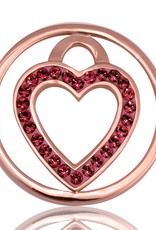 Nikki Lissoni 'Love Keeper' Small LE Rose Gold Coin - C1039RGS05