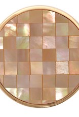 'Mosaic Shell' Medium Gold Coin