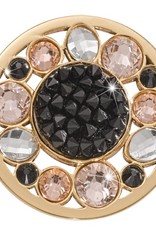 Nikki Lissoni 'Sunflower Rock Crystal' Medium Coin - C1551GM