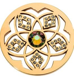 'Charming Flower' Medium Coin