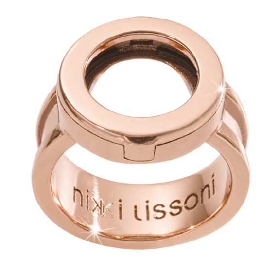 Rose Gold Interchageable Coin Ring