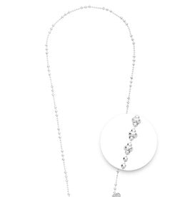24"  Delicate Silver Necklace