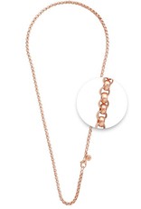 Nikki Lissoni 18" Rose Gold Belcher Necklace - N03RG45