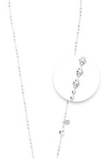 Nikki Lissoni 24"  Delicate Silver Necklace -  NX01S60