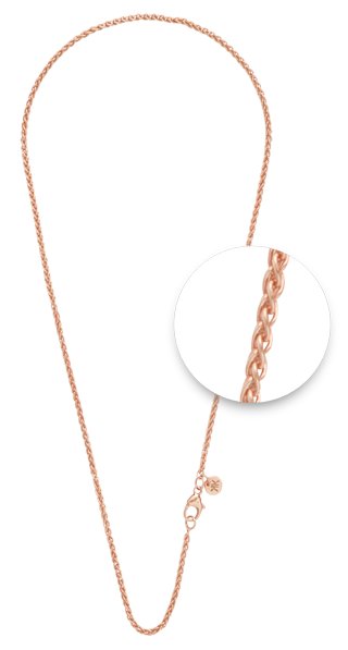 Nikki Lissoni 32" Rose Gold Necklace - NW03RG80