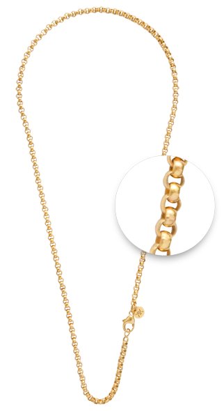Nikki Lissoni 18" Gold Chain Necklace - N02G45