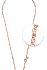 Nikki Lissoni 36" Rose Gold Belcher Necklace - N03RG90