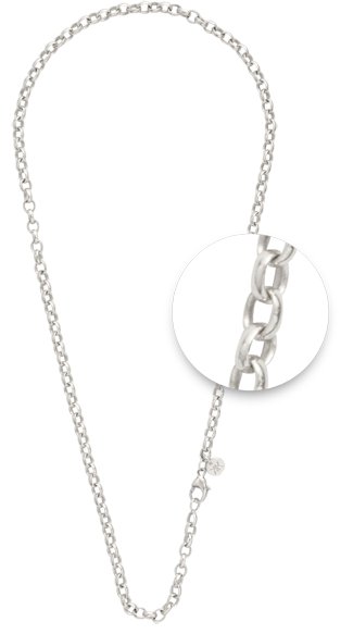 Nikki Lissoni 18" Silver Chain Necklace - NR01S45