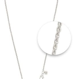32" Silver Plated Necklace