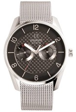 Obaku Watches Men's Obaku Flint Collection  Onyx Stainless Steel Watch