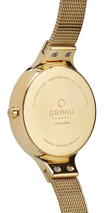 Obaku Watches Women's Obaku Sky Collection  Gold Watch
