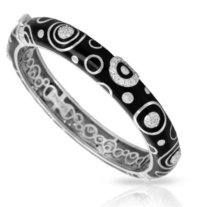 Belle Etoile Belle Étoile Galaxy Black Stackable Bangle - 07021411001