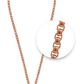 19" Rose Gold Plated Necklace
