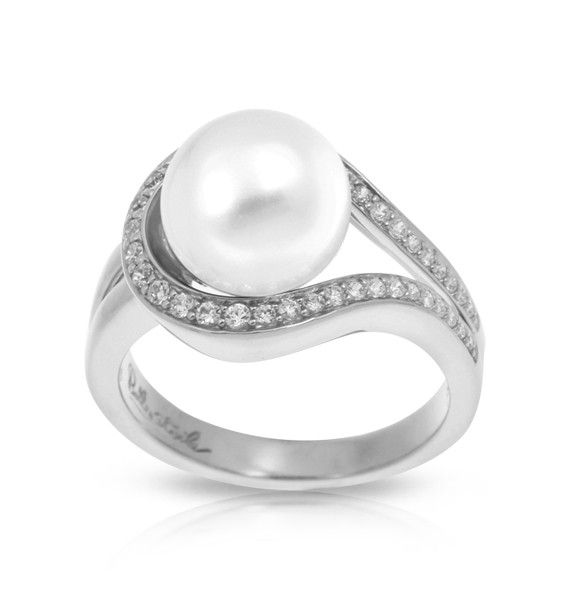 Belle Etoile Belle Étoile Claire Collection Pearl Ring - Size 7