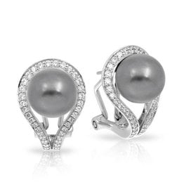 Belle Etoile Claire Collection Pearl Earrings