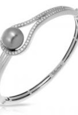 Belle Etoile Belle Étoile Claire Collection Gray Pearl Bangle