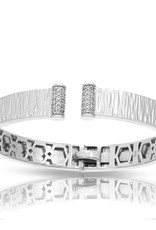 Belle Etoile Belle Étoile Heiress Collection Sterling Silver Bangle