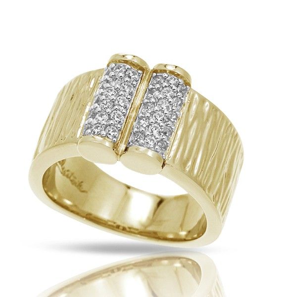 Belle Etoile Belle Étoile Heiress 18K Gold Vermeil  Ring