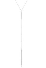 CLAL-3869H SS 18" SM BAR/LONG BAR Y NECKLACE