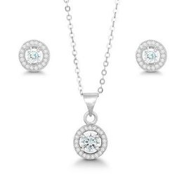 CLASET-424H SS ROUND CZ PD/PE SET