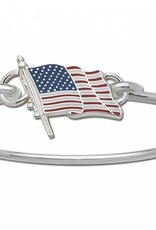 LeStage Sterling Silver Flag Clasp