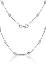 CLAQ-5469-20H SS D/C MOON BEAD CHAIN 20"