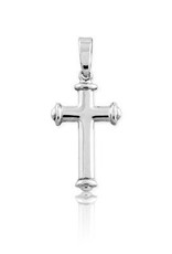 CLAJ-2458H SS SMALL CROSS W/CHAIN PEND